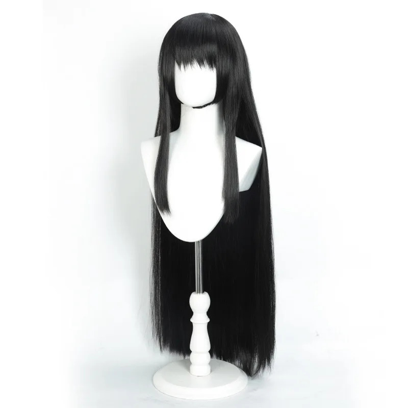 qq28LQOsaragi perruque gothiqu - Anime Cosplay Girl With Black Hair avis et prix
