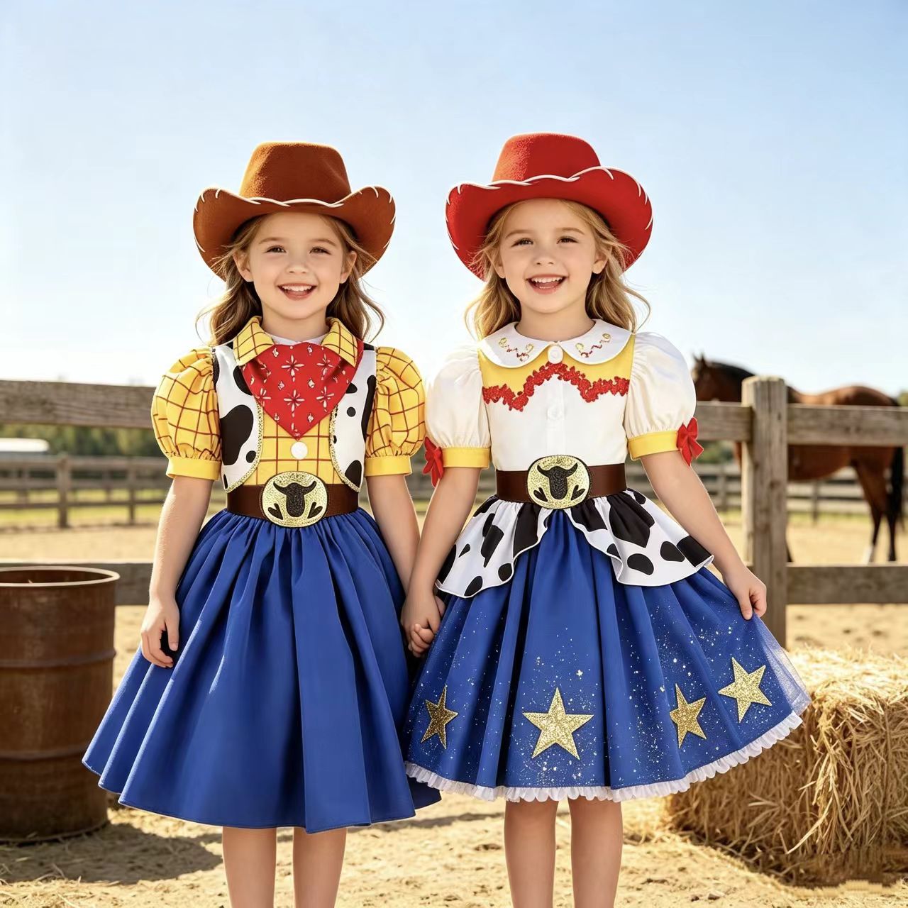 Nouvelle Robe de Cowboy à Pois - Anime Cosplay Toddler avis et prix