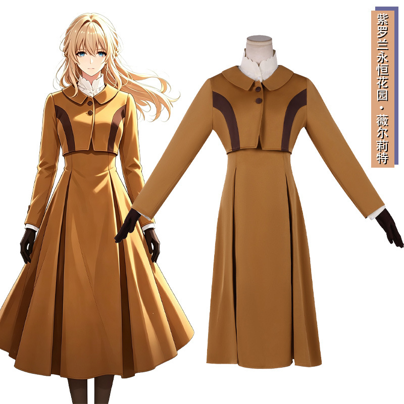 Tenue de cosplay Violet Everga - Violet Evergarden Dress avis et prix
