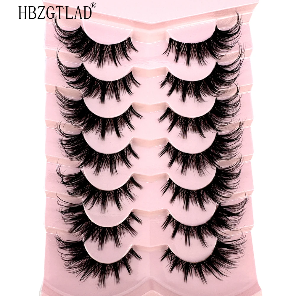 7/8 paires de cils oeil de cha - Anime Cosplay Lashes avis et prix